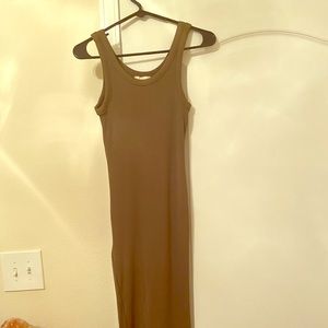 Olive Green Bodycon Dress